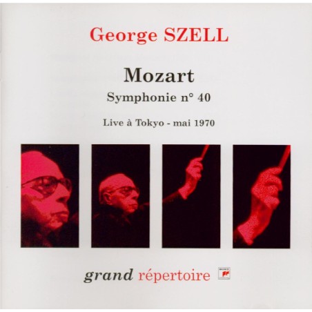 MOZART - Szell - Symphonie n°40 en sol mineur K.550 live à Tokyo, 22 mai 1970